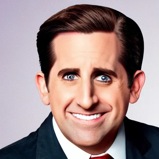 Image similar to Michael Scott as a Disney character