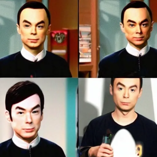 Image similar to sheldon cooper if he was asian