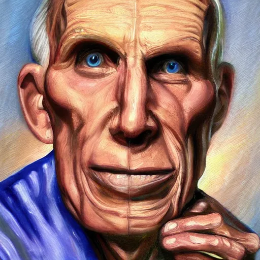 Prompt: super old 8 0 year old jerma 9 8 5, old 9 0 year old jerma, super detailed painting