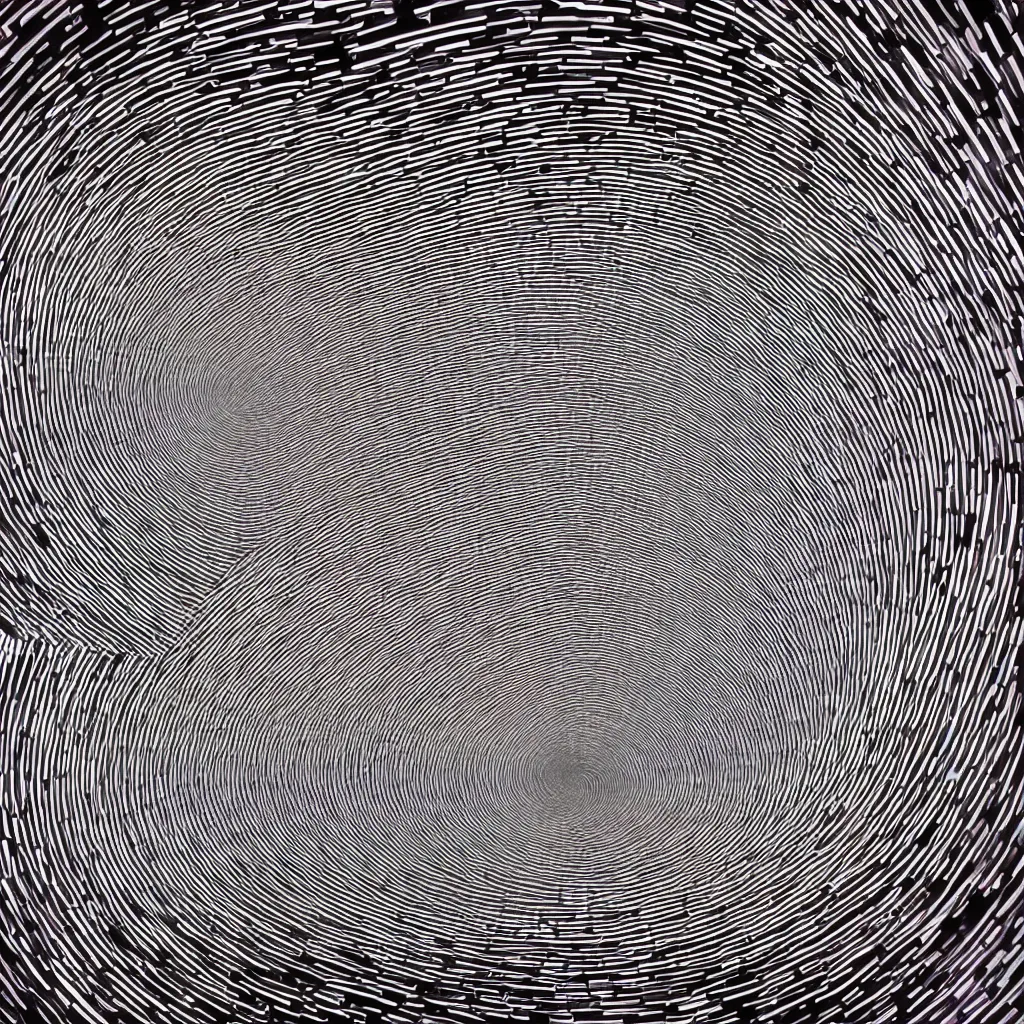 Prompt: a photo of an infinity mirror, digital art.