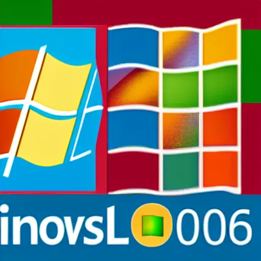 Prompt: windows 2 0 0 8 logo
