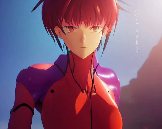 Image similar to photorealistic evangelion eva 0 1, colorful, atmosphere cinematic, by wlop, by ilyu kuvshinov, soft shadows, concept art, super detailed, octane render, 8 k, unreal engine 5, super realistic, ufotable studio art style, trending in pixiv