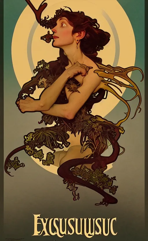 Prompt: exquisite imaginative anthropomorphic creature poster art, movie art, by lucusfilm, weta studio, alphonso mucha, james jean, frank frazetta, 8 k, denoised