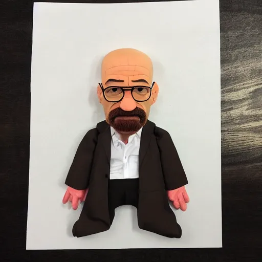 Prompt: Walter White as a muppet