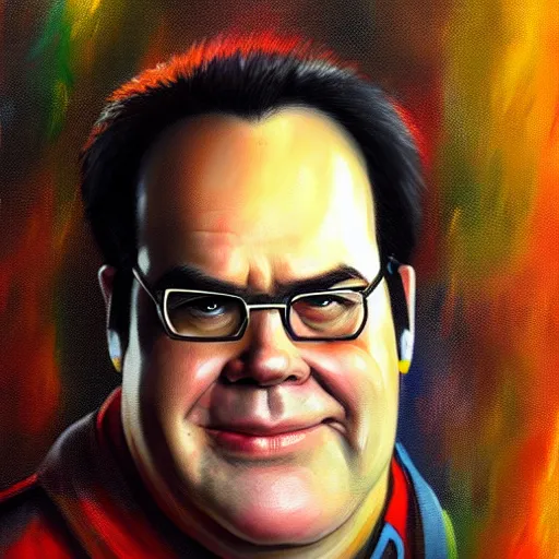 Prompt: concept art of dan akroyd, cinematic shot, painting by jama jurabaev, extremely detailed, brush hard, artstation, high quality, brush stroke