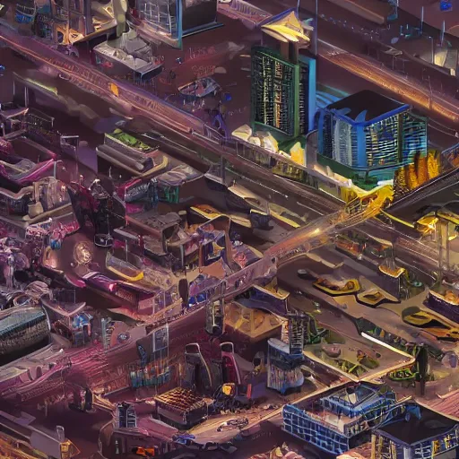 Image similar to pixorama of city of tokyo, silicon valley, complex illustration, eboy, ecity, pixel art, kai vermehr, steffen sauerteig, svend smital, three - dimensional isometric illustration, 3 d isometric pixel art, high detailed, trending on artstation