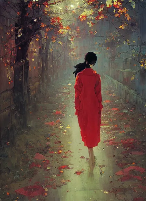 Prompt: by satoshi kon, ilya repin, lena aenami, shinji kimura