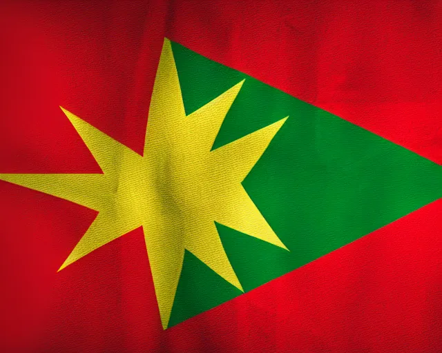 Image similar to myanmar, flag of burma ( myanmar ), myanmar flag, flag of burma, beautifully drawn and colored, 4 k, 8 k