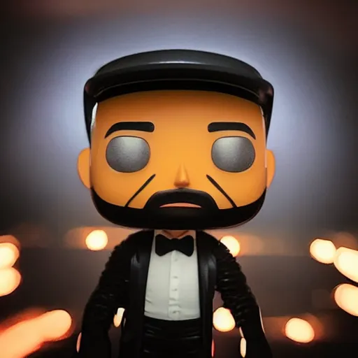 Image similar to “ very very intricate photorealistic photo of a jeff bezos funko pop, detailed studio lighting, award - winning crisp details ”