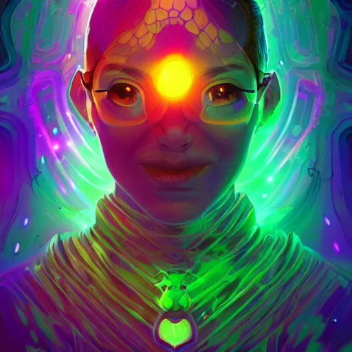 Image similar to skill magic geek inside matrix deepdream radiating a glowing aura stuff loot legends stylized digital illustration video game icon artstation lois van baarle, ilya kuvshinov, rossdraws,