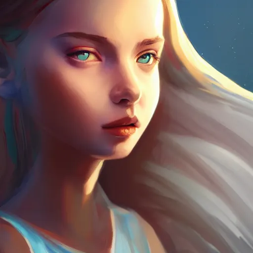 Image similar to 3 / 4 view of a portrait of a girl with wings with wings, confident pose, digital painting, artstation, concept art, smooth, sharp focus, illustration, trending on artstation, highly detailed, concept art, marvel comic, disney, pixar, trending on artstation h 6 4 0