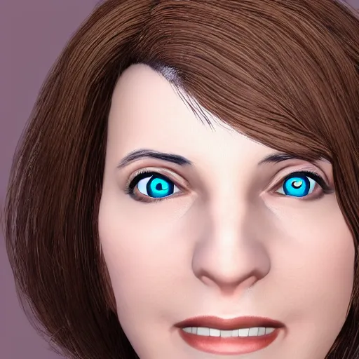 Image similar to female professor for experimental game cultures, beautiful, smart, intelligent 5 0 years old, high details, diffuse light