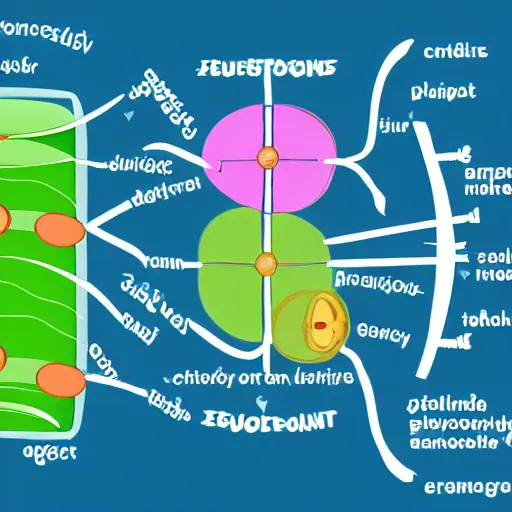 Image similar to diagram of eukaryotic cell with labels