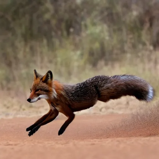 Image similar to the quick brown fox jumped over the angry dog