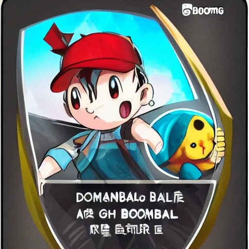 Image similar to bombalong, pokemon card art