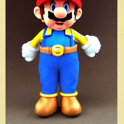 Image similar to super mario wearing vestments