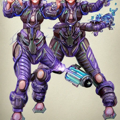 Image similar to A sorcerer wielding a futuristic blast cannon, bust shot, smooth, intricate, elegant, power aura, digital painting, artstation, concept art, high tech fantasy, sharp focus, illustration, art by Shintaro Kago-H 640