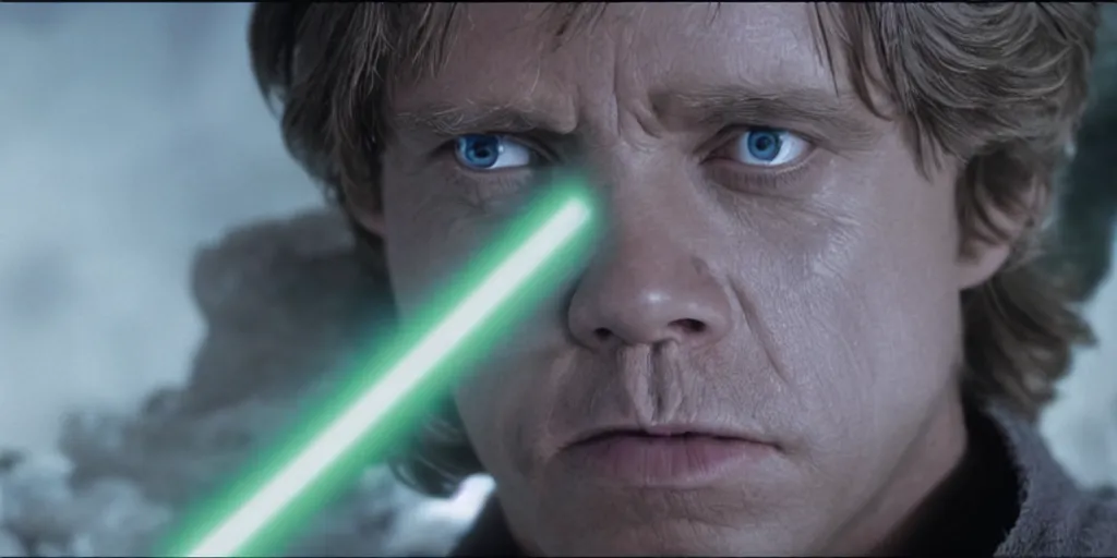 young mark hamill as luke skywalker, cinematic, 8k, Stable Diffusion