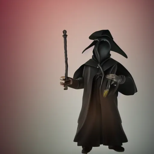 Prompt: plague doctor!!!! with a iphone in hand, 4 k, 8 k, photorealistic imagery