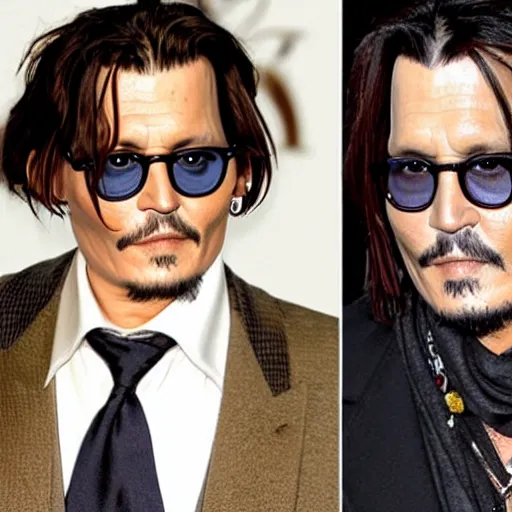 Prompt: johnny depp