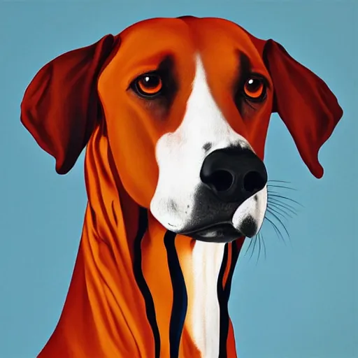 Prompt: art by george stubbs and elke vogelsang