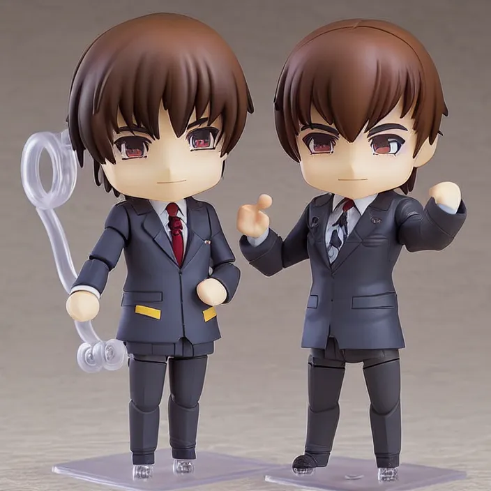 Image similar to Saul Goodman, An anime Nendoroid of Saul Goodman, figurine, detailed product photo