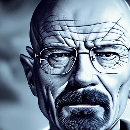 Prompt: walter white's face imprinted on snow, hyperdetailed, artstation, cgsociety, 8 k