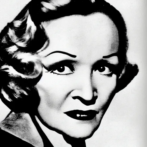 Image similar to a flat icon of marlene dietrich