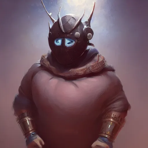 Image similar to a insanely detailed painting of a chubby unkempt masked superhero wearing a costume staring at the computer nervously and clicking on the mouse in the style of peter mohrbacher, dramatic lighting and composition, trending on artstation, concept art, comic book