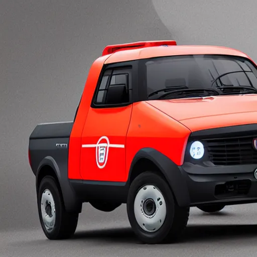 Image similar to fiat cybertruck