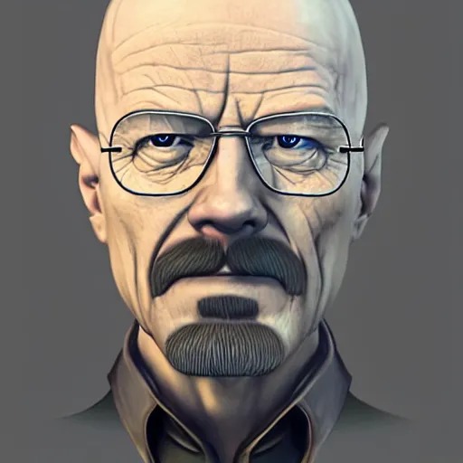 Prompt: 3 d modelling reference of walter white video game character. free download for artists.