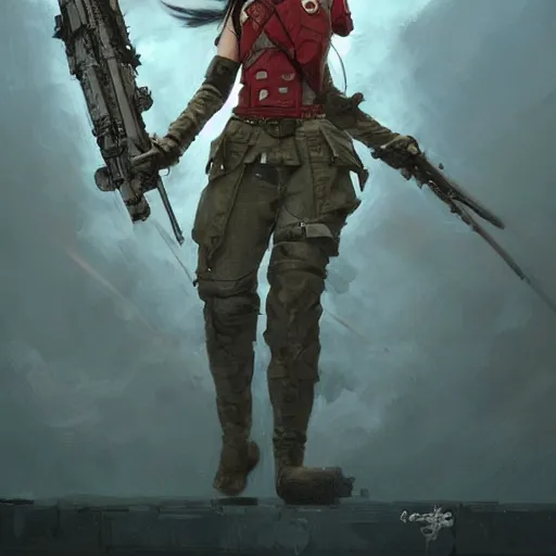 Image similar to portrait of a communist miku hatsune, epic, tragic, military art, fantasy, dieselpunk, hd shot, digital portrait, beautiful, artstation, comic style, by artgerm, guy denning, jakub rozalski, magali villeneuve and charlie bowater