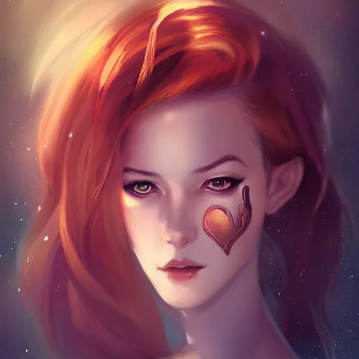 Image similar to a pinup by charlie bowater and anna dittmann and olivia de berardinis.