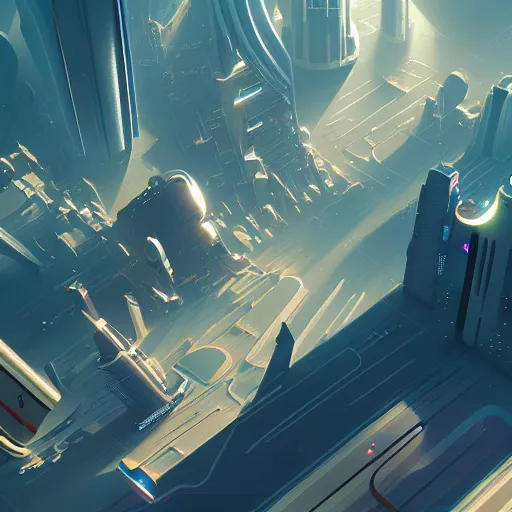 Image similar to futuristic city aerial illustration by petros afshar and christopher balaskas and marius borgeaud and kiliain eng, global illumination, ambient occlusion, 3 0 mm, well proportioned, highly detailed, rule of thirds