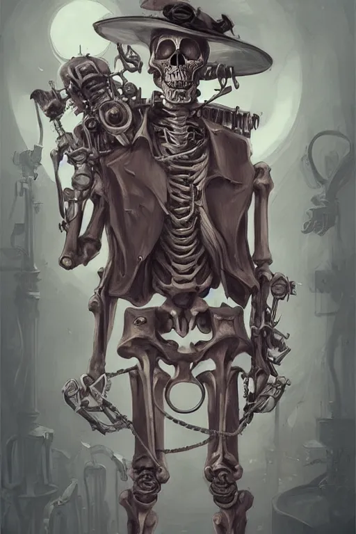 Image similar to Skeleton steampunk by Mandy Jurgens