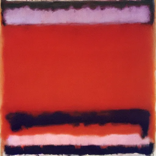 Image similar to a mark rothko painting