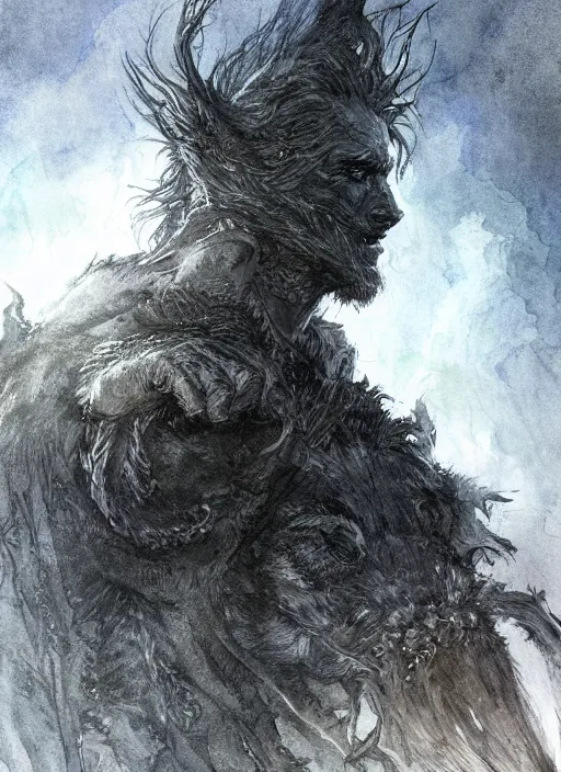 Prompt: portrait, The Nights Watch, battling the beasts beyond the wall, watercolor, dramatic lighting, cinematic, establishing shot, extremely high detail, foto realistic, cinematic lighting, pen and ink, intricate line drawings, by Yoshitaka Amano, Ruan Jia, Kentaro Miura, Artgerm, post processed, concept art, artstation, matte painting, style by eddie mendoza, raphael lacoste, alex ross