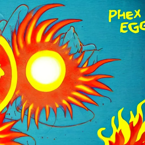 Image similar to phoenix in fire, sun, flowers, Venus, feminism, eggs, hip hop, rap