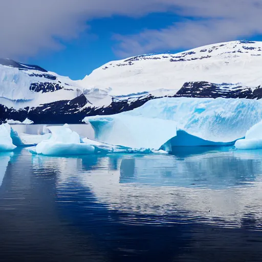 Image similar to a fjord in antarctica.