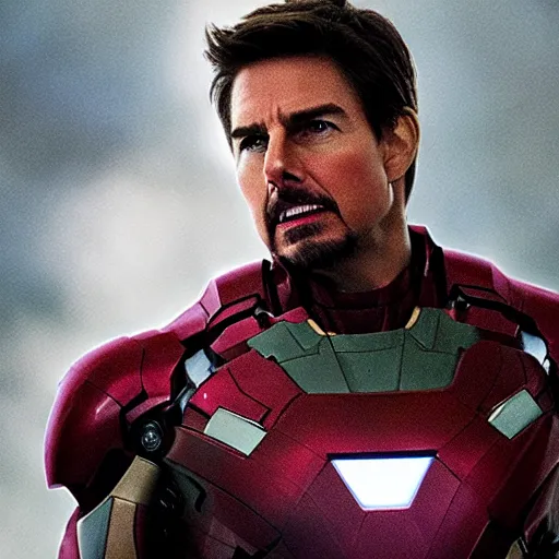 Image similar to tom cruise as Iron Man