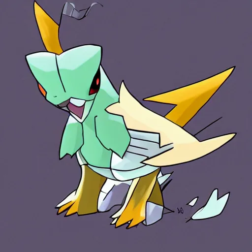 Image similar to gen 4 pokemon that looks like a chair