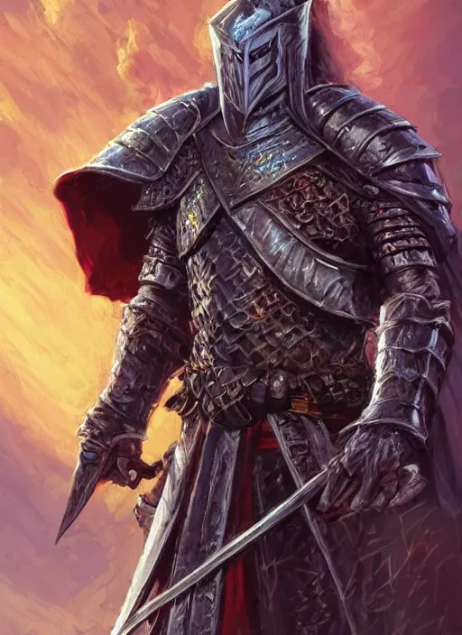 Image similar to knight guard, ultra detailed fantasy, dndbeyond, bright, colourful, realistic, dnd character portrait, full body, pathfinder, pinterest, art by ralph horsley, dnd, rpg, lotr game design fanart by concept art, behance hd, artstation, deviantart, hdr render in unreal engine 5