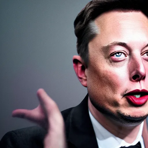 Prompt: anthropomorphic elon musk