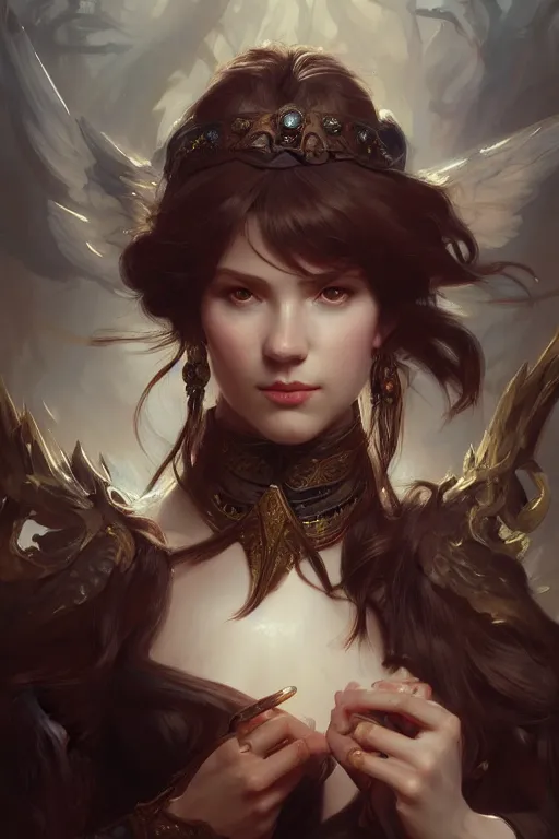 Image similar to photography of edwin henry landseer, deep focus, d & d and mtg, fantasy, intricate, elegant, highly detailed, digital painting, artstation, concept art, matte, sharp focus, illustration, hearthstone, art by artgerm and greg rutkowski and alphonse mucha