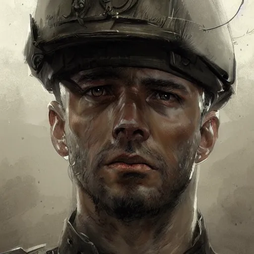 Image similar to portrait of ruben ruiz ibarruri, tragic, military art, fantasy, hd shot, digital portrait, beautiful, artstation, comic style, by artgerm, guy denning, jakub rozalski, magali villeneuve and charlie bowater