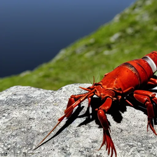 Image similar to crayfish with a whistle on the mountain