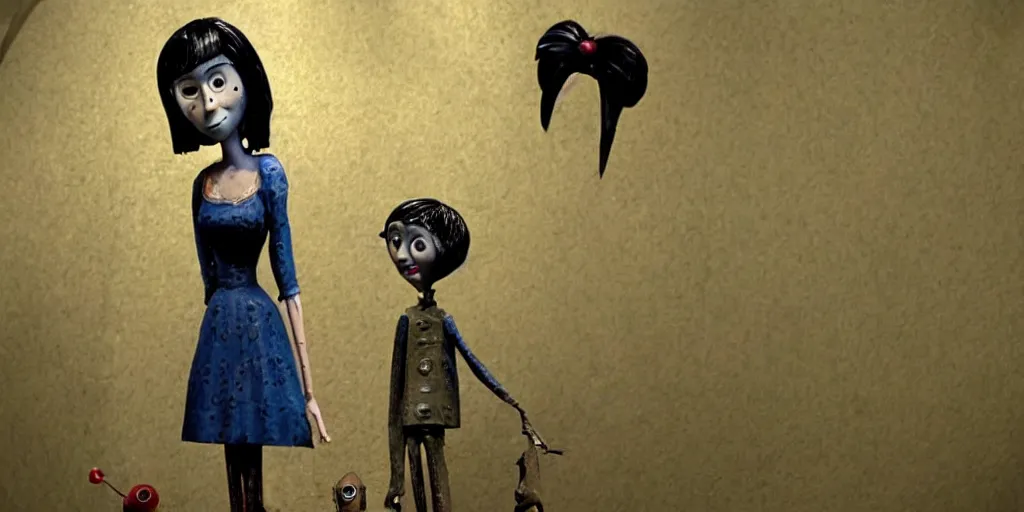 the'other mother'from'coraline ', full body, eva | Stable Diffusion