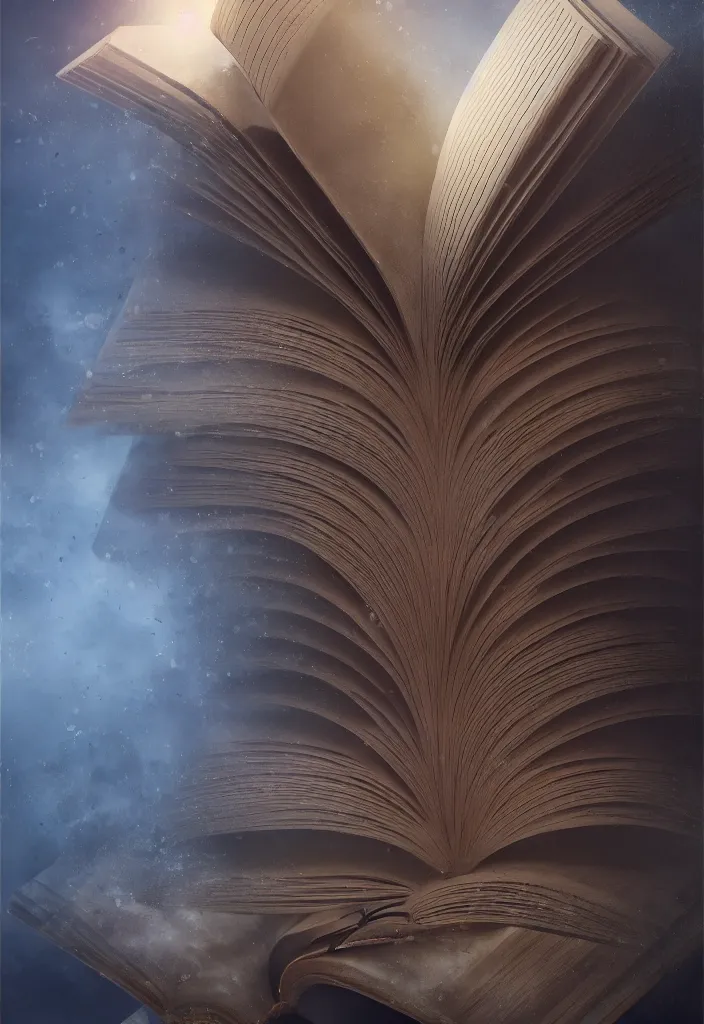Prompt: Mistery book cover, high quality digital painting, volumetric and perfect lighting, 4k, 8k, HD