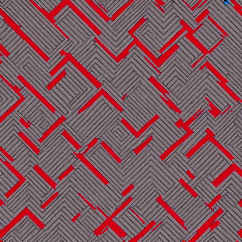 Image similar to seamless red and gray symmetric shockwave texture, 4k