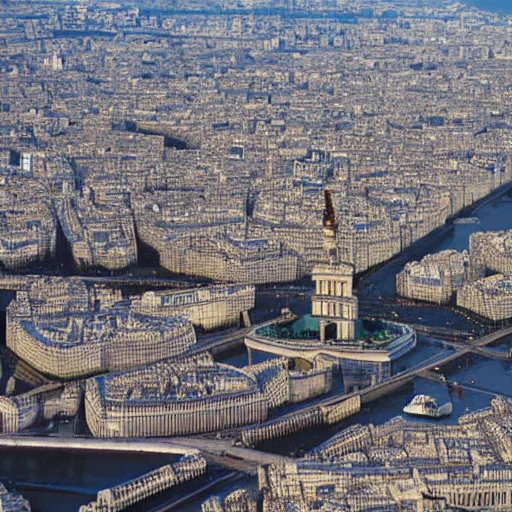 Prompt: aerial view of paris in lego.